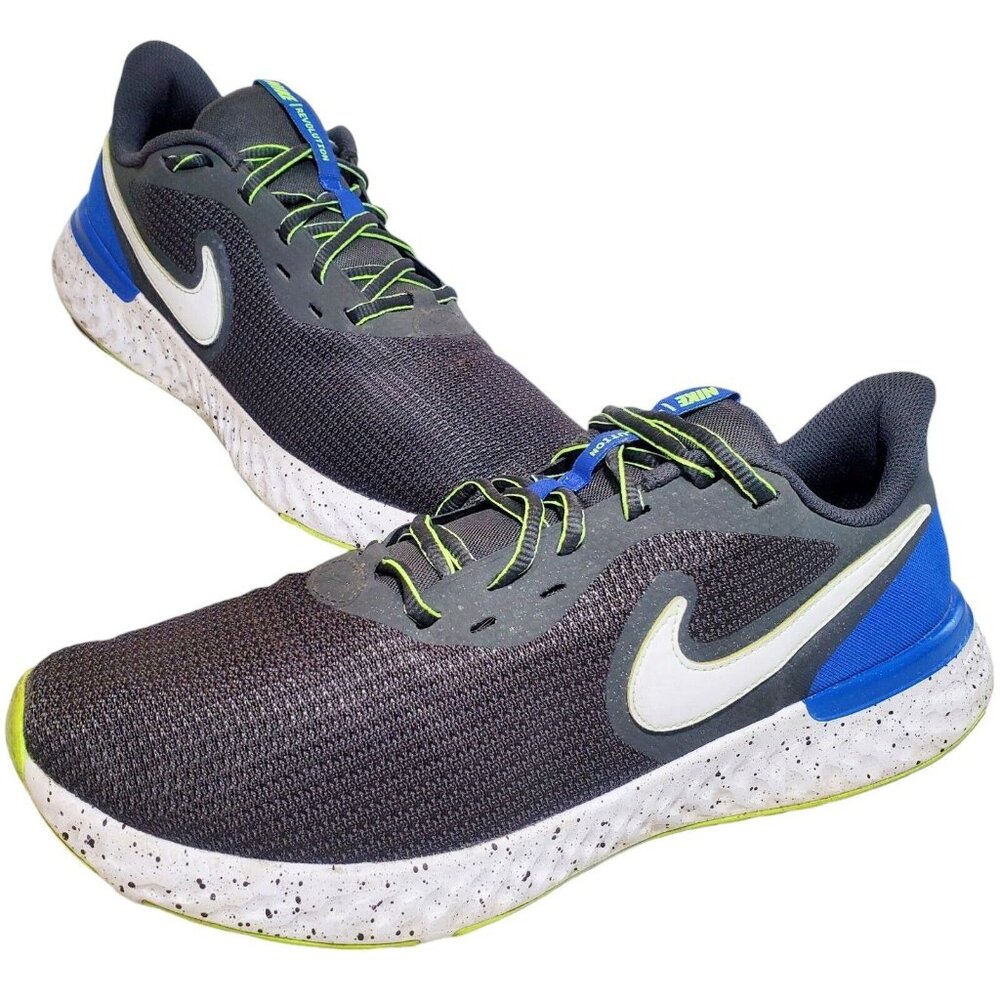 Nike Revolution 5 Running Sneakers Shoes Men Size 11.5 US Gray DH0205-001